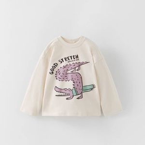 Zara Good Stretch Monsieur Croc Long Sleeve T-Shirt